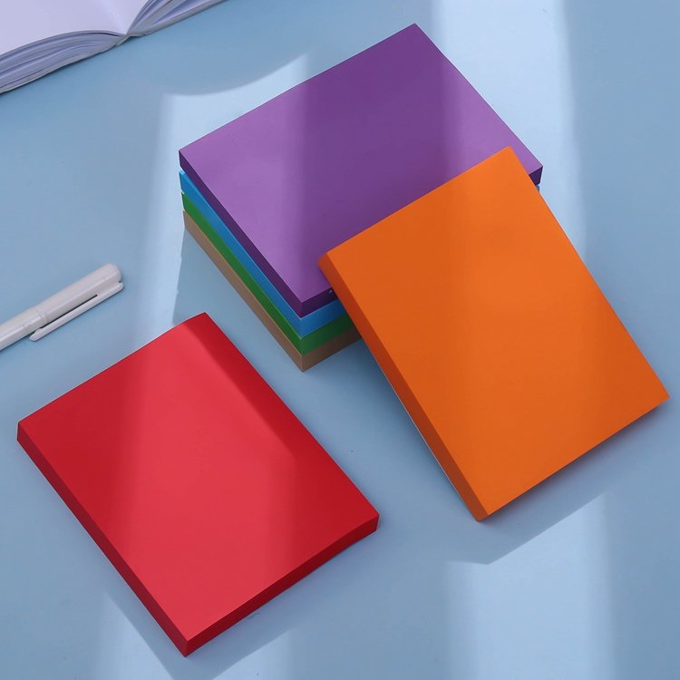 Dark Paper Tabbed Cute Neutral Color Circle Paper Personalized Kawaii Sticky Notes,Notes Sticky Memo pad notepad School supplies