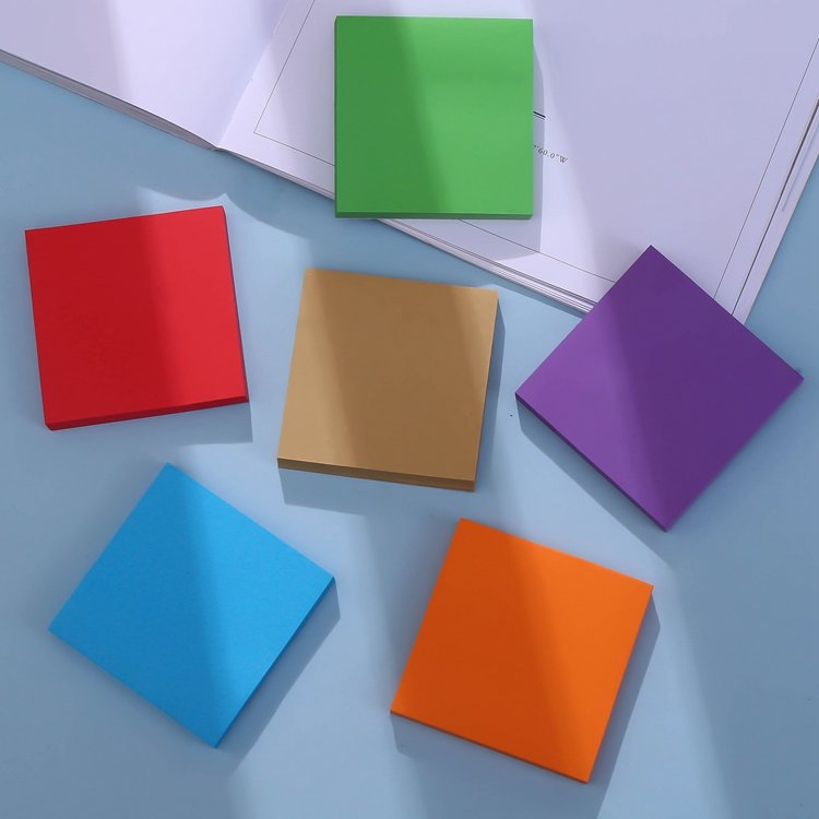 Dark Paper Tabbed Cute Neutral Color Circle Paper Personalized Kawaii Sticky Notes,Notes Sticky Memo pad notepad School supplies
