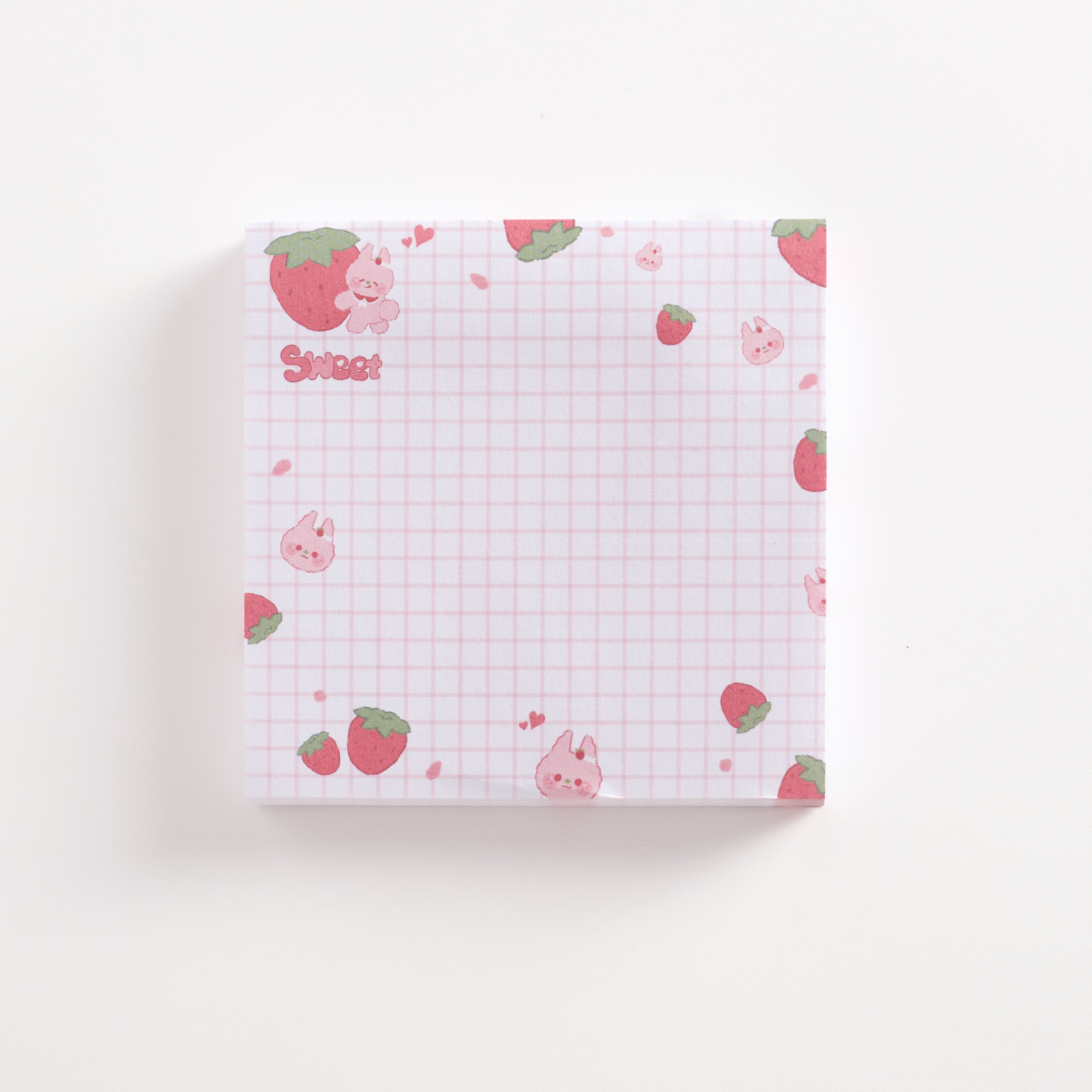 Cute kawaii self-adhesive memo pad sticky notes pad stationery custom sticky notes