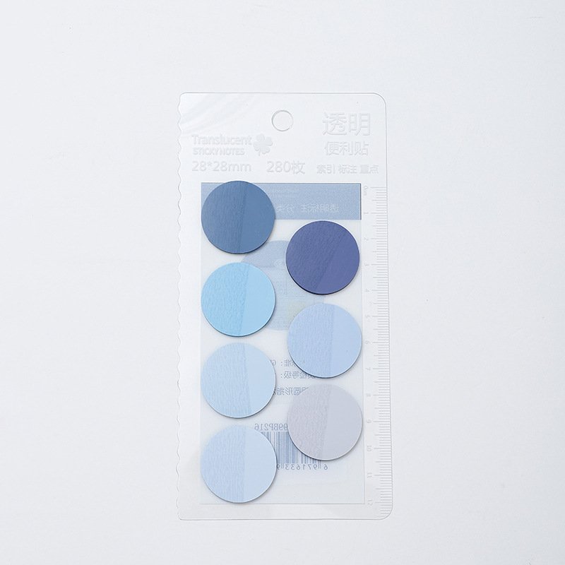 PET Clear Notepad Page Marker Transparent Sticky Notes Post Custom Index Tab Sticker Writable Memo Pad It Self Adhesive Bookmark