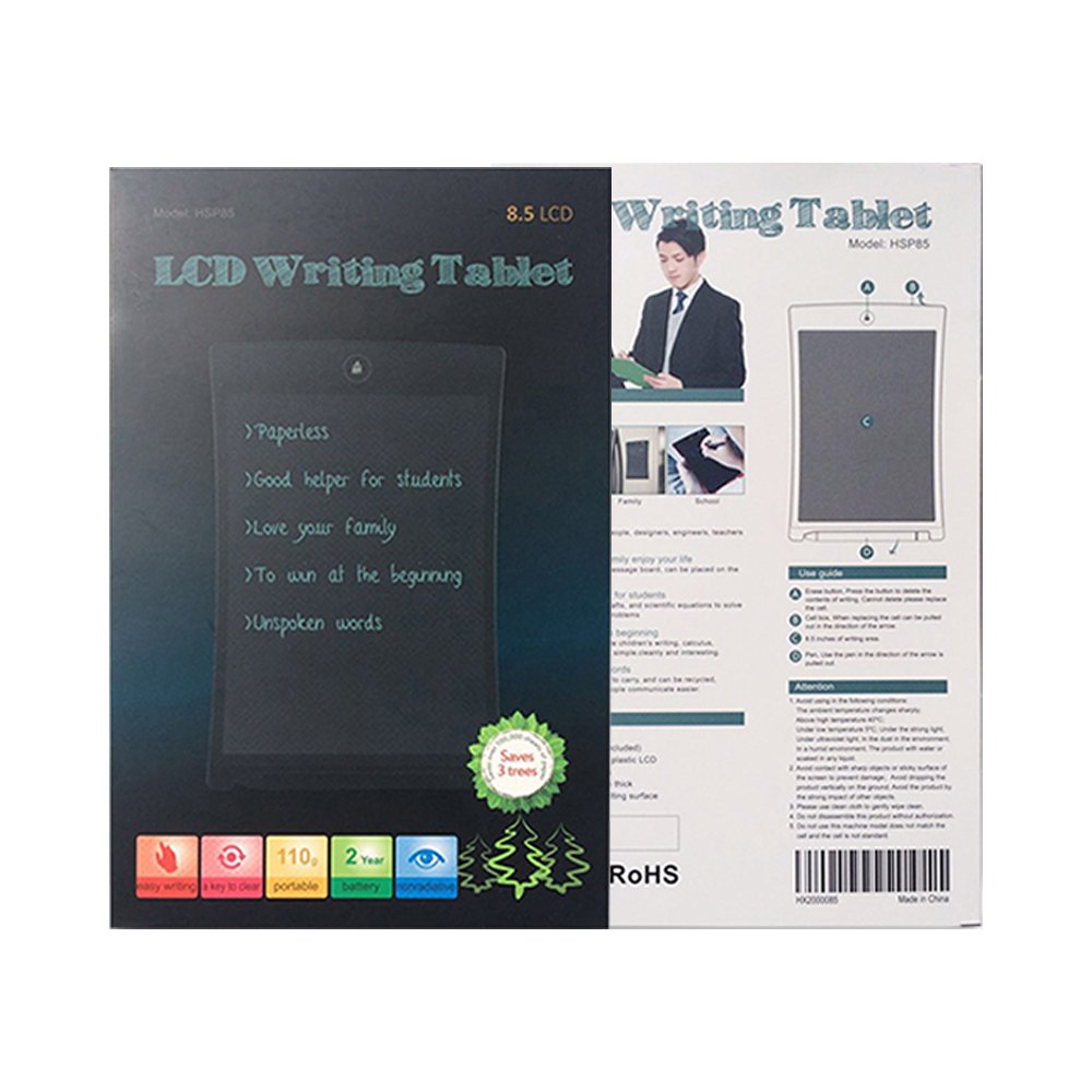 HOWSHOW High quality memo pad 8.5 inch lcd writing tablet e writer board