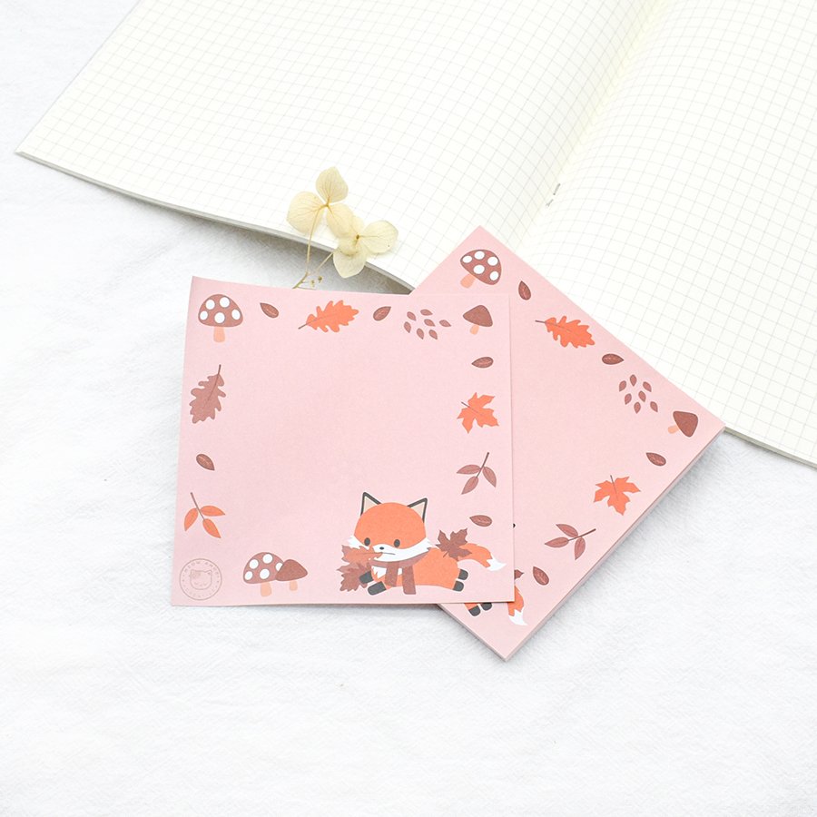 3x3 inches custom sticky note pads stationery supplies Self-Adhesive memo pads with logo