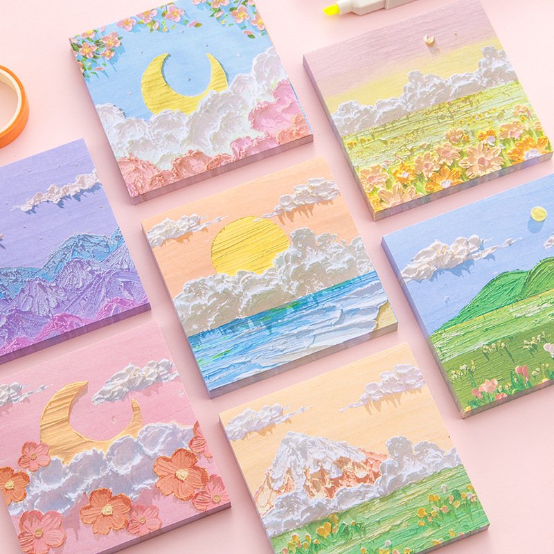 China factory custom sticky note pads stationery supplies memo pads sticky notes