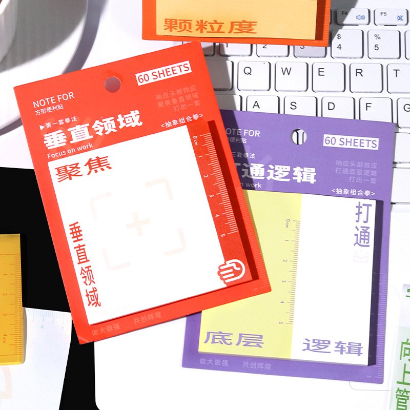Wholesale Sticky Note Office Teaching Gift Stationery Memo Pad Eco-friendly N Messages Memo Refrigerator Sticker