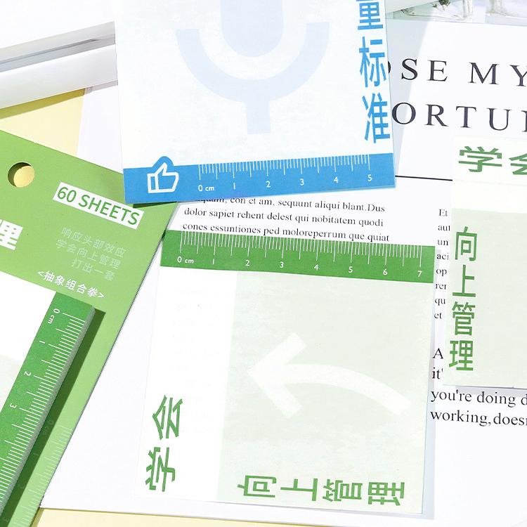 Wholesale Sticky Note Office Teaching Gift Stationery Memo Pad Eco-friendly N Messages Memo Refrigerator Sticker