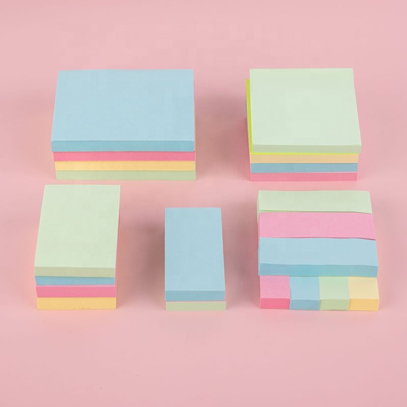 Custom sticky notes factory wholesale high quality sticky note pads eco-friendly promotional memo pad
