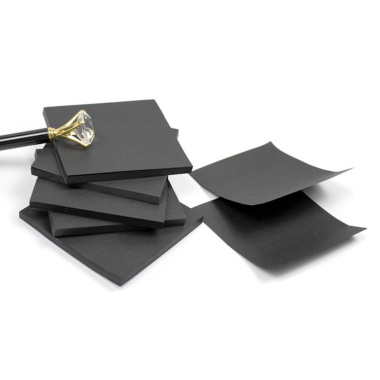 New arrival strong adhesive paper material custom nota adhesiva black sticky note