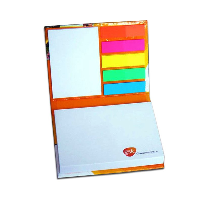 high quality combined sticky note pad / memo pad