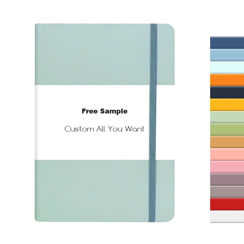 Cheap Bulk Custom Logo Notebooks Custom Personalized Notepad Journal Hardcover PU Leather Notebook with Logo