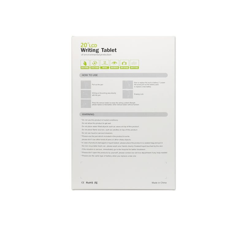China Factory brilliant quality 20inches Handwriting Pads Graphic Electronic Tablet Board Handwriting Board
