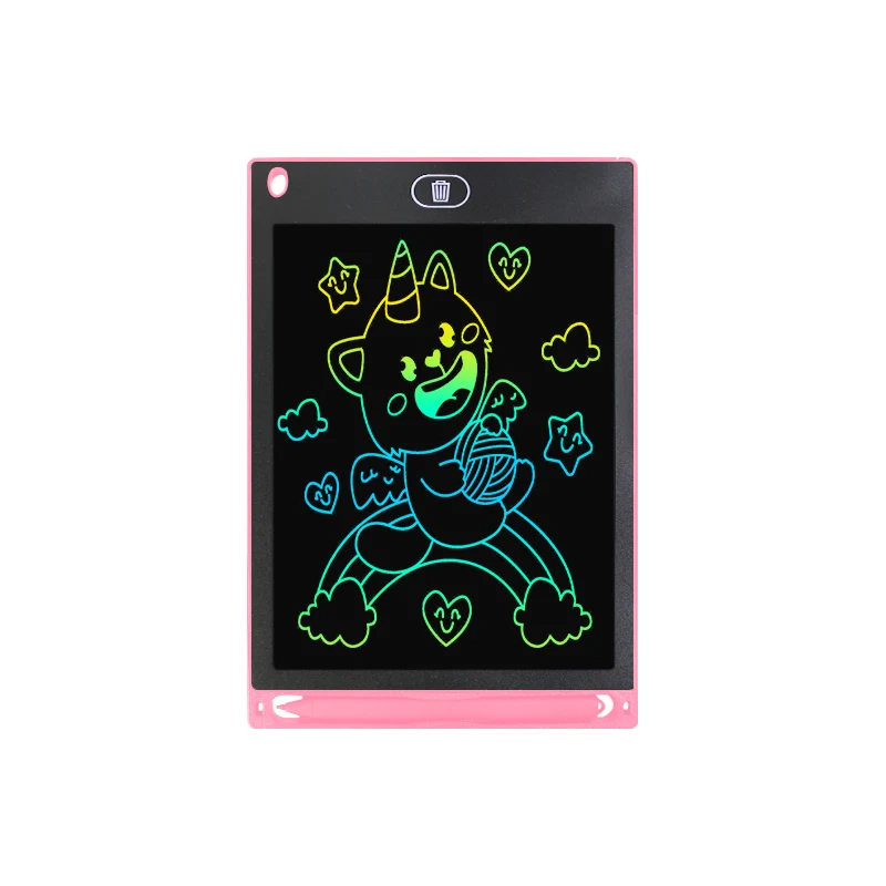 lcd digital slate writing pads tablet for kids children drawing board 8.5 inch