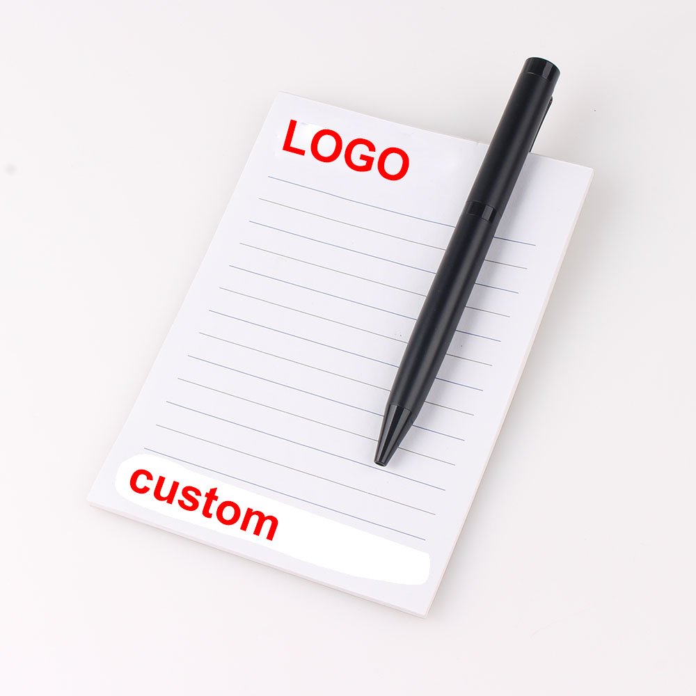 Personalized Wholesale Small Custom Notepad With Logo Printed Printing Tear Off Weekly Planner Sticky To Do List Office Student