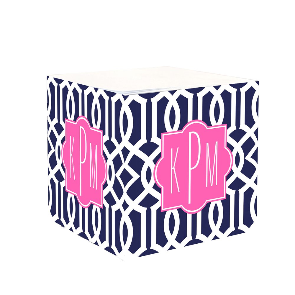 Adhesive 3D Block Sticky Notes Memo Paper Cube Block