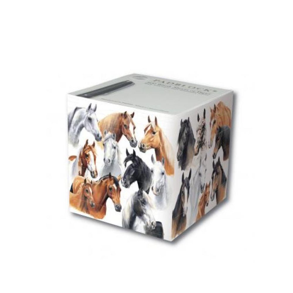 Adhesive 3D Block Sticky Notes Memo Paper Cube Block