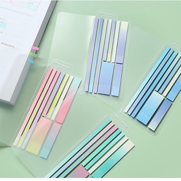 Index tabs Cute Paper Office and School Bookmarks for Promotions and Index Card Sets stationery sticky note
