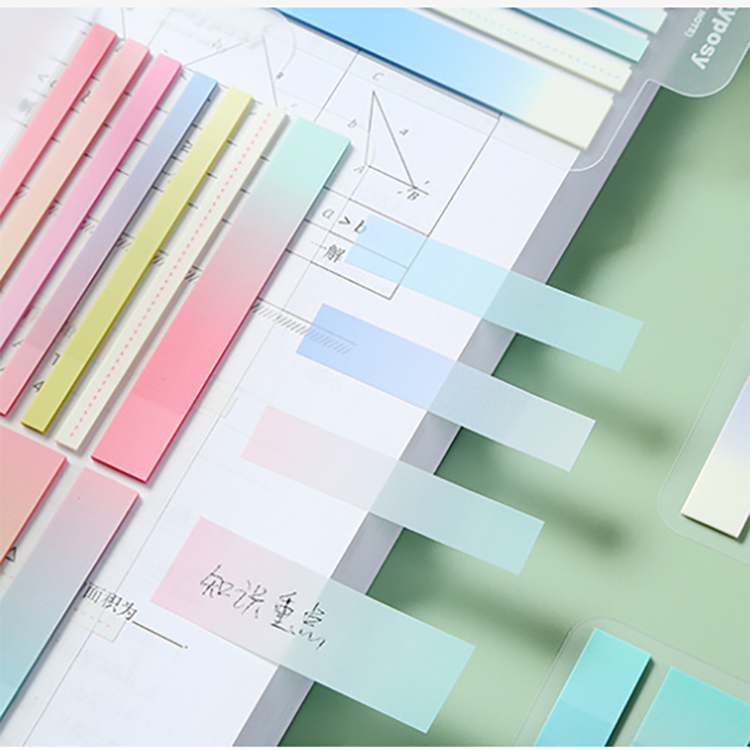Index tabs Cute Paper Office and School Bookmarks for Promotions and Index Card Sets stationery sticky note