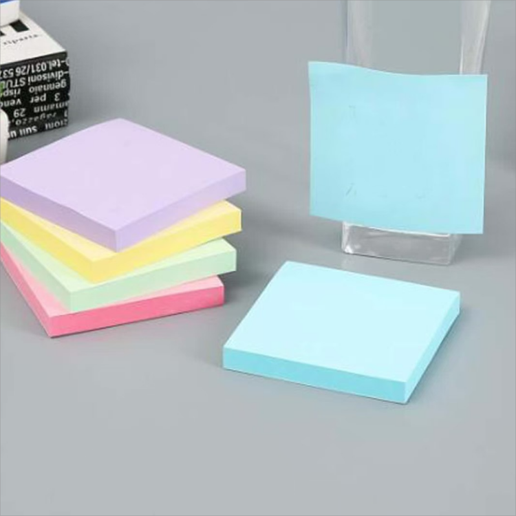 Widely Used Superior Quality 8 colors Multi-Colored Memo Pads Color Self-Adhesive Note Easy Sticky Note