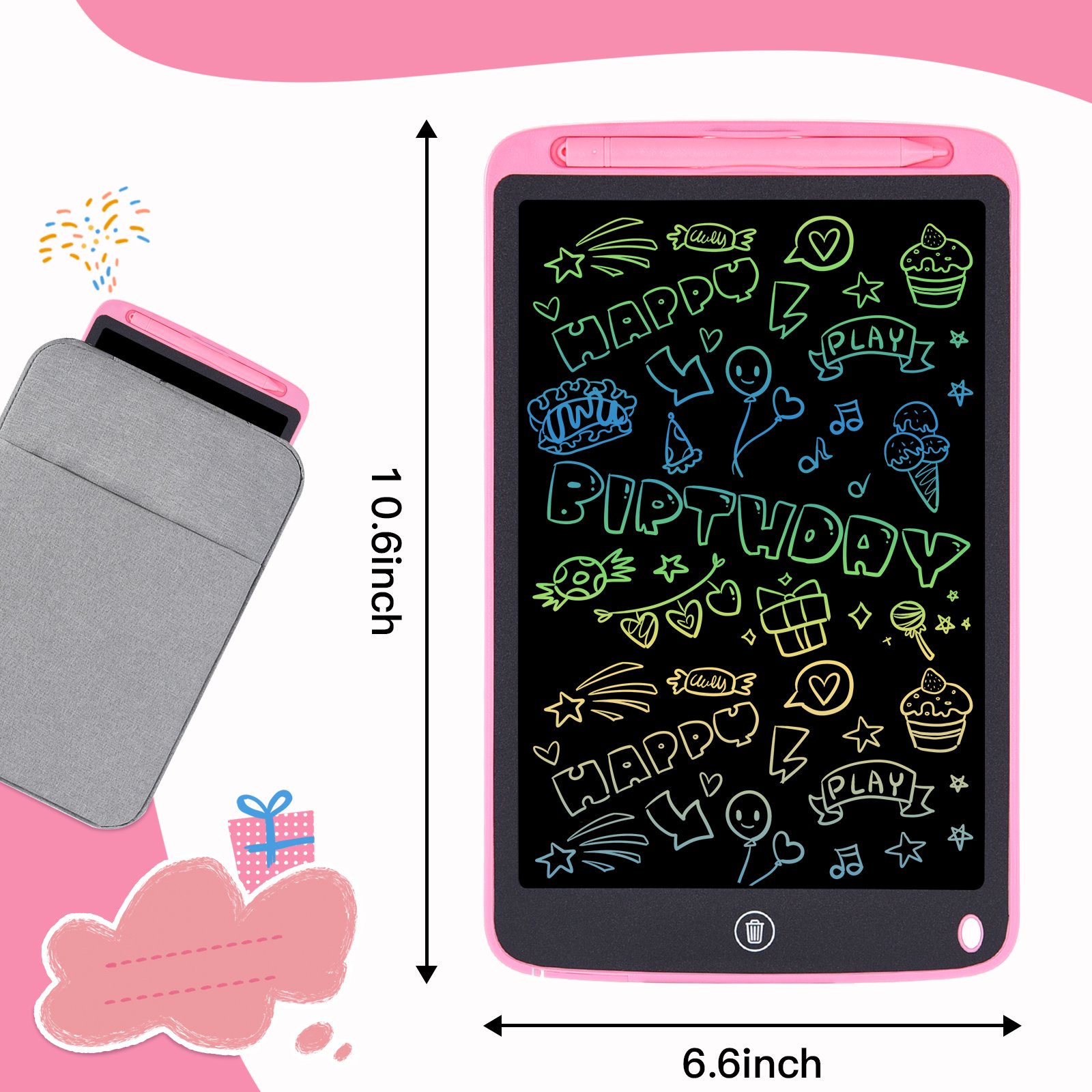 Other Toys Student Gifts 10 Inch Lcd Writing Tablet Memo Pads Color Handwriting Writing Board Digital Drawing Tablet For Kids