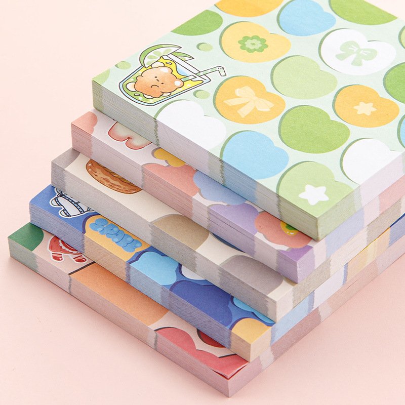 Custom cute sticky notes, children's stationery custom sticky notes N times