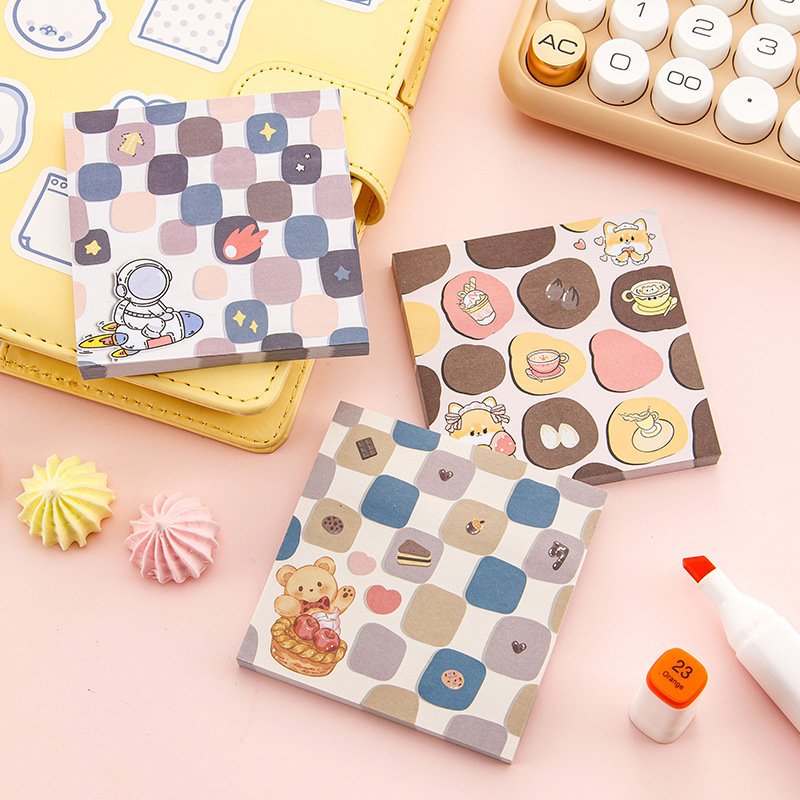 Custom cute sticky notes, children's stationery custom sticky notes N times