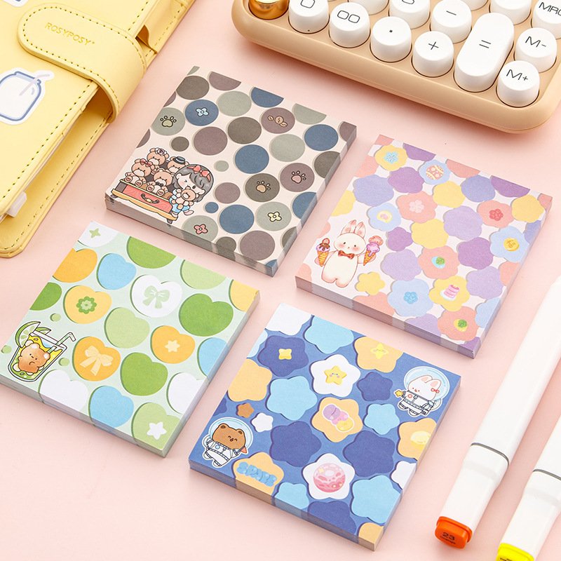Custom cute sticky notes, children's stationery custom sticky notes N times