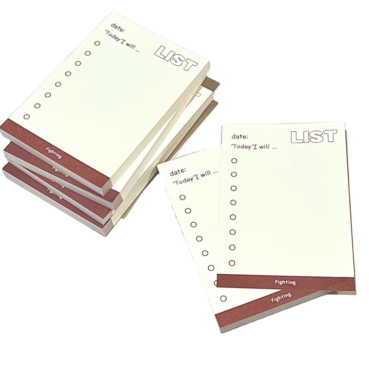 Hot Selling Note Custom Sticky Notepad School Notebooks Box Paper Stationary Spiral Made In China