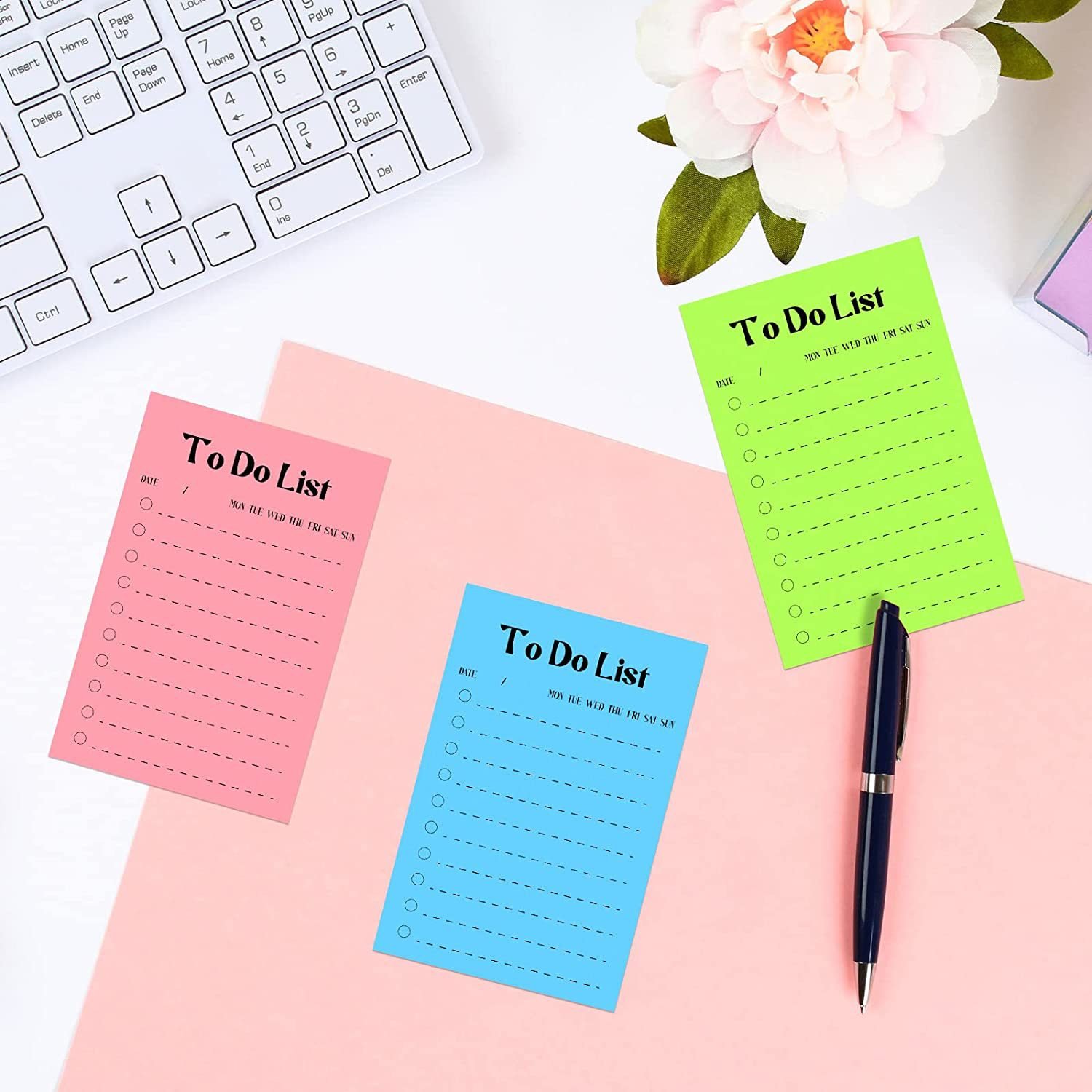 Accept a small quantity of Order for goods wholesale Free design customizable Color To Do List Sticky note