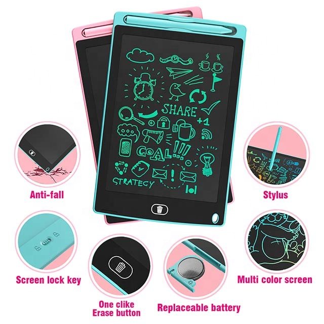 Handwriting Paper Drawing Tablet Electronic Digital Writing pads Screen Doodle Board 8.5 Inch LCD Writing Tablet Gift for Kids