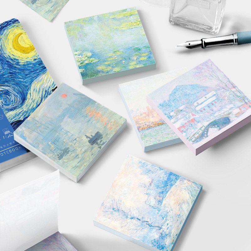 Custom Promotional Flower Stationery School Sticky Notes Writing Memo Pads