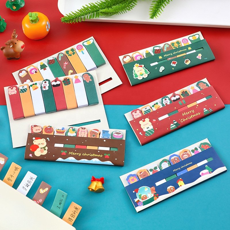 2025 New year gifts custom school cartoon cute merry christmas sticky note