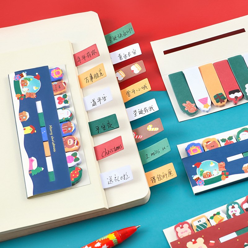 2025 New year gifts custom school cartoon cute merry christmas sticky note