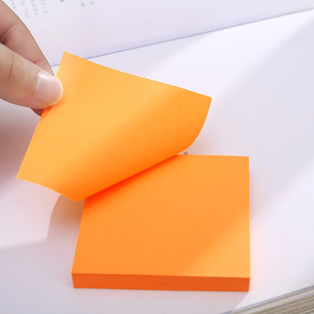 Students Office Custom Stationery Posted Stickers Sticky Note Pad 3x3 Inches Self-Adhesive Tear Off Memo Pads Sticky Note