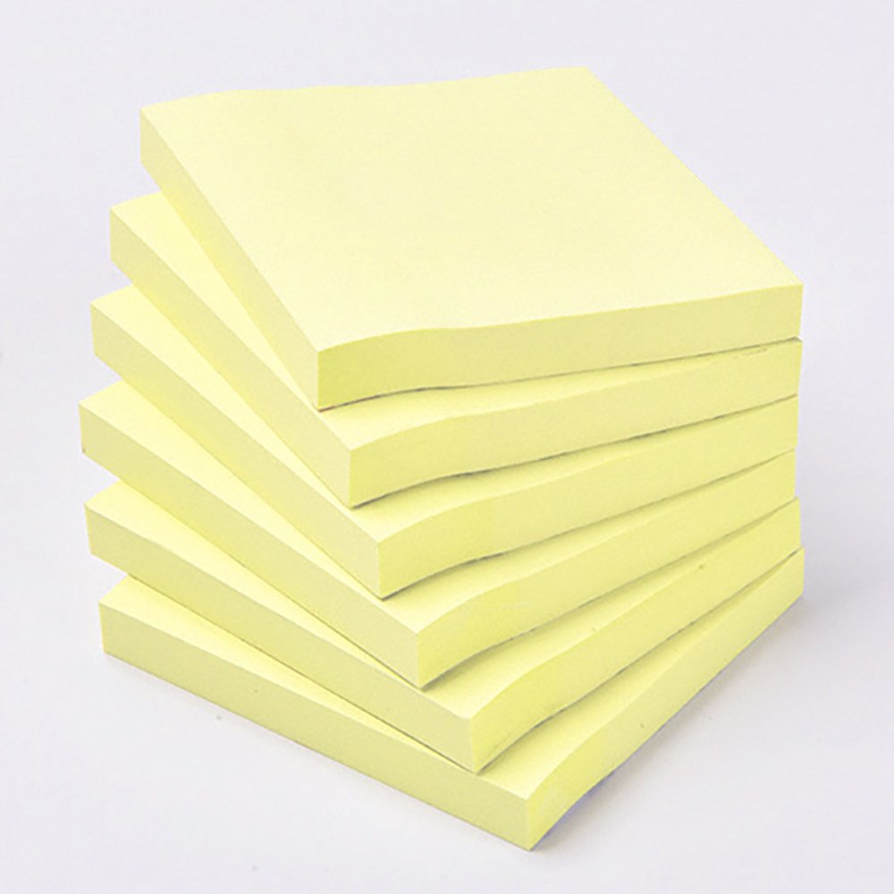 Students Office Custom Stationery Posted Stickers Sticky Note Pad 3x3 Inches Self-Adhesive Tear Off Memo Pads Sticky Note