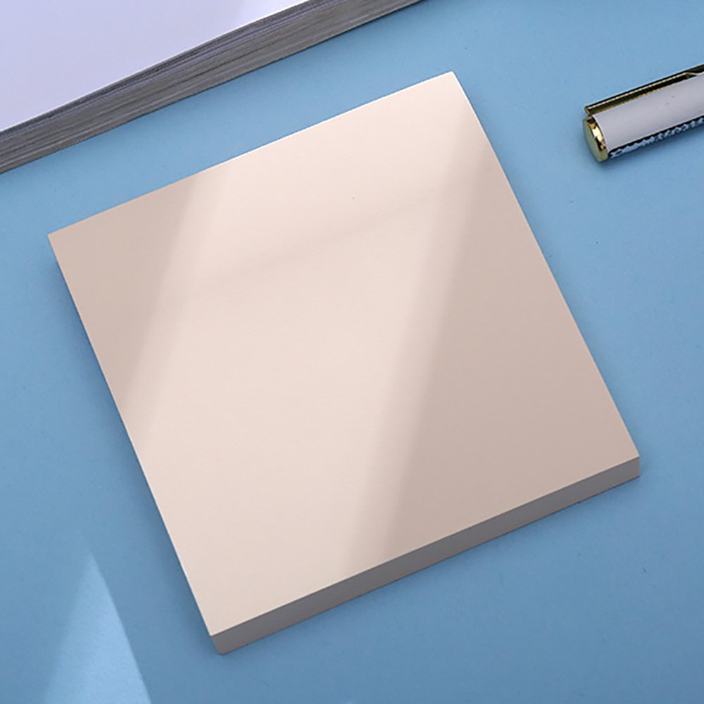 Students Office Custom Stationery Posted Stickers Sticky Note Pad 3x3 Inches Self-Adhesive Tear Off Memo Pads Sticky Note