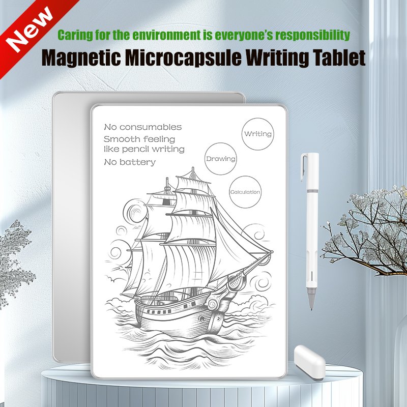 Wholesale A4 Magnetic Writing Board Drawing Tablet Reusable Writing Tablet Sketch Pad Erasable Whiteboard Magic Memo Pad