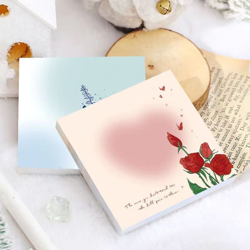 Wholesale Custom Creative 4*6in Adhesive Stationery Sticky Note Memopad