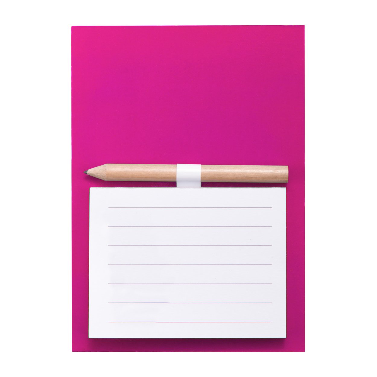 New Arrive Coloured Fridge Magnet With 40 Sheets Notepad And Mini Wooden Pencil