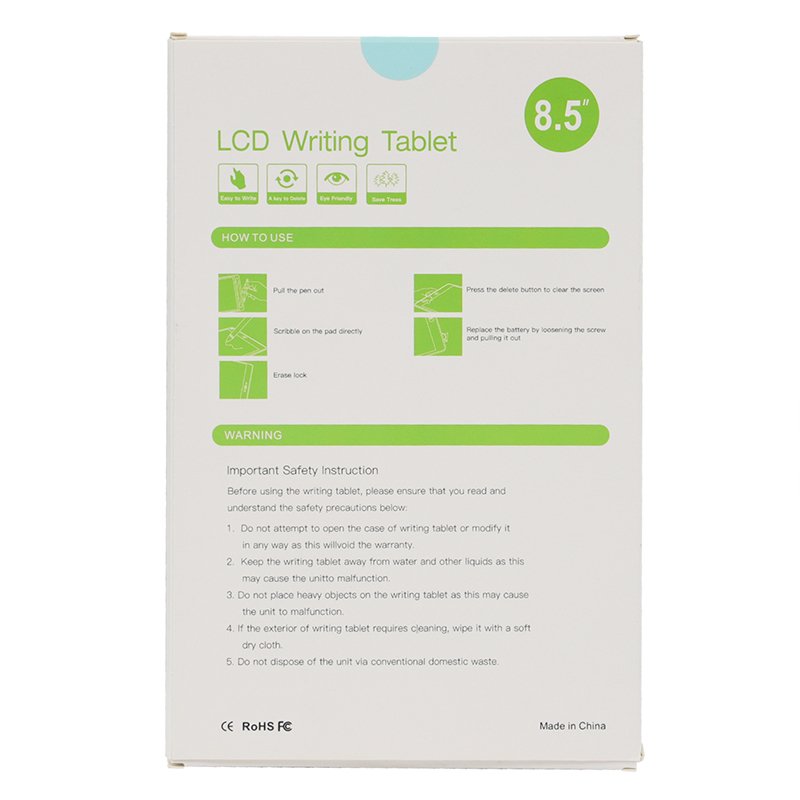 Customizable Lightweight Children's Writing Tablet Lightweight Colorful LCD for School Portable Memo Pads New Product