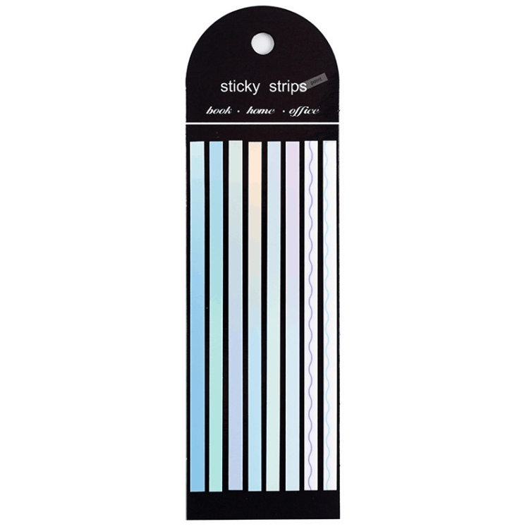 Index tabs Waterproof Coloring Custom index Sticky Notes OEM Student Adhesive Slenderness index tabs stationery sticky note
