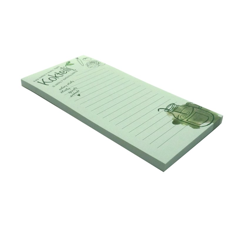 Customized 3x3 inches Die Cut Shape Sticky Notes memo notepad with Printing Company Logo