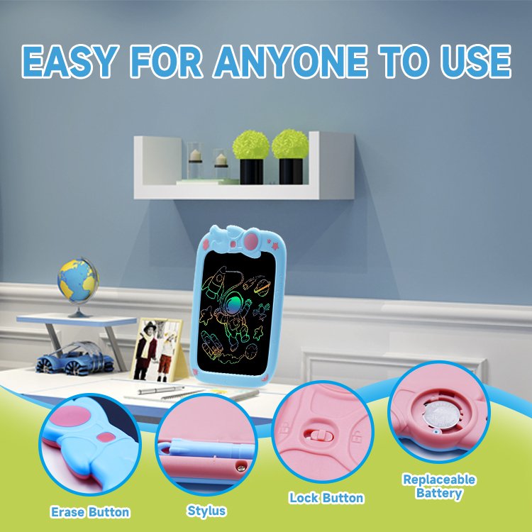 Digital Writing Pad Colorful 8.5 Inch Electronic Digital Graphic Handwriting lcd writing tablet for kids