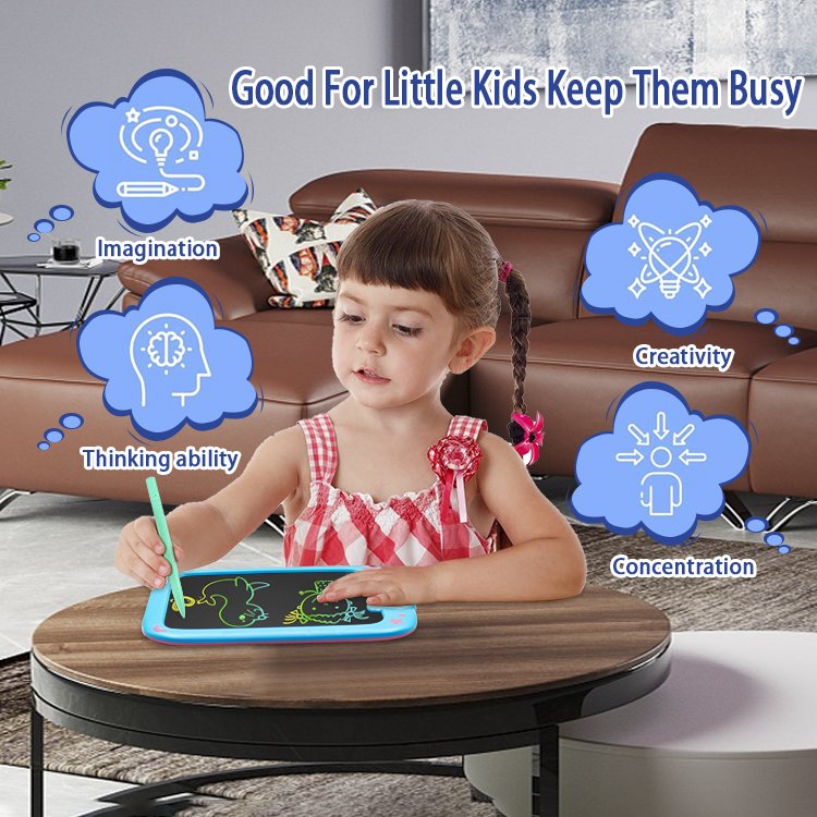 Digital Writing Pad Colorful 8.5 Inch Electronic Digital Graphic Handwriting lcd writing tablet for kids