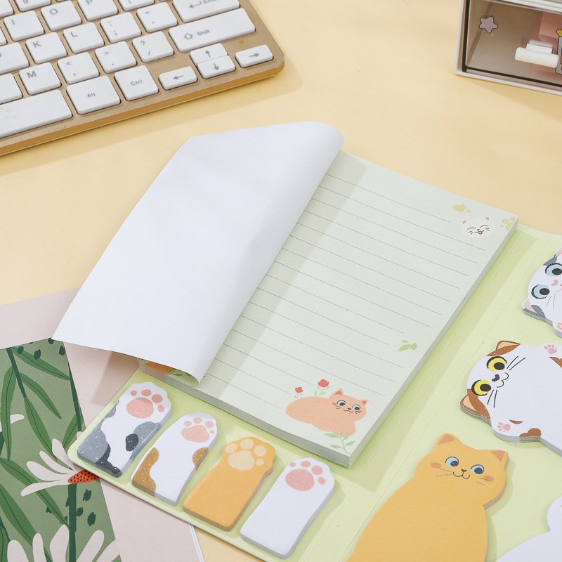 Wholesale Custom Cute Stationery Cartoon Scrapbook Memopads Sticky Note