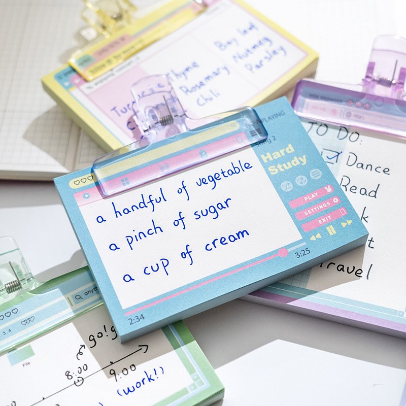 Wholesale Custom Cute Stationery Cartoon Scrapbook Memopads Sticky Note