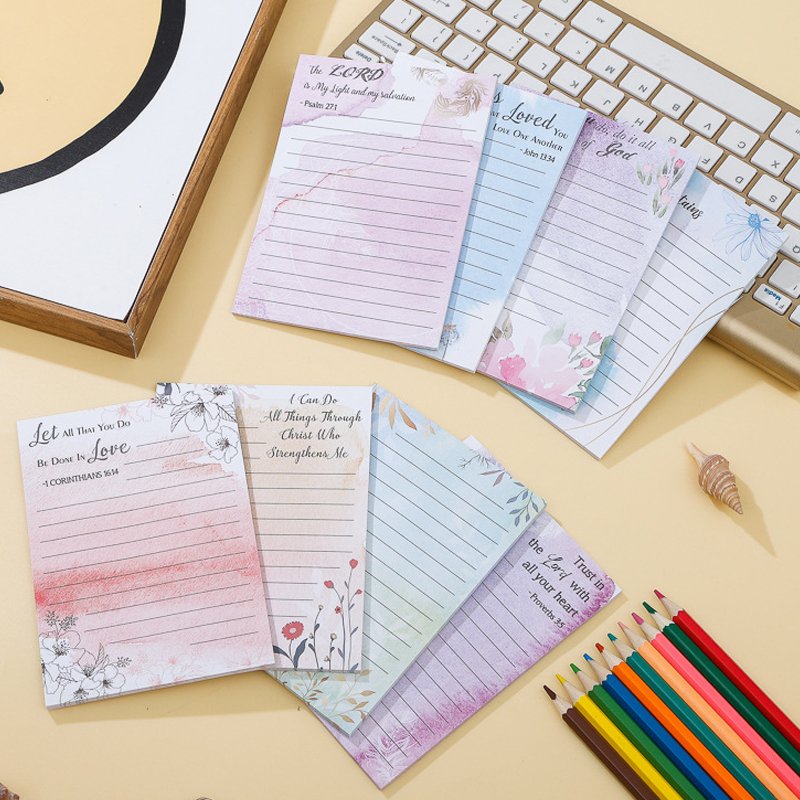 Wholesale Custom Cute Stationery Cartoon Scrapbook Memopads Sticky Note