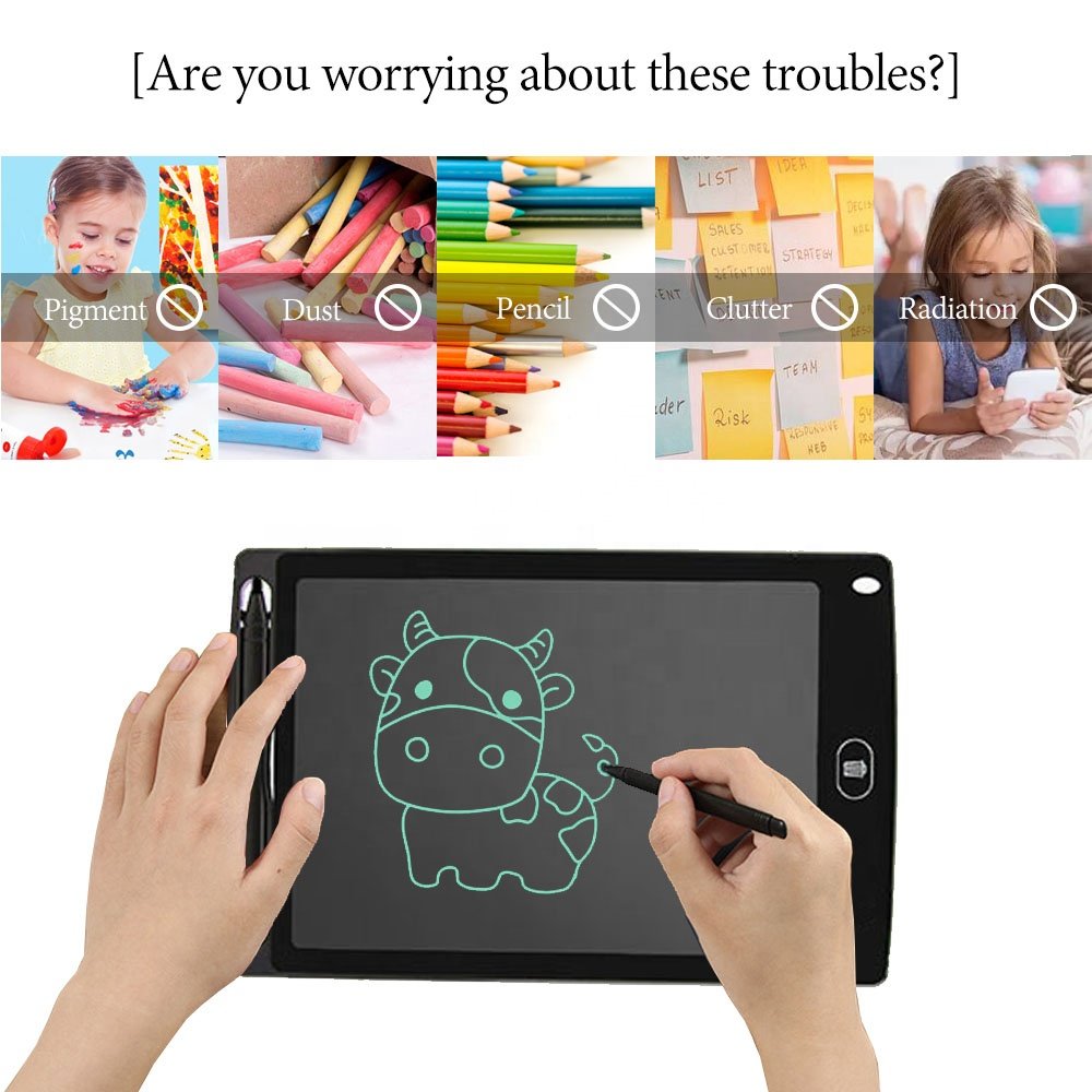 8.5Inch Electronic Drawing Board LCD Screen Graphic Handwriting Tablet Digital Writing Pad