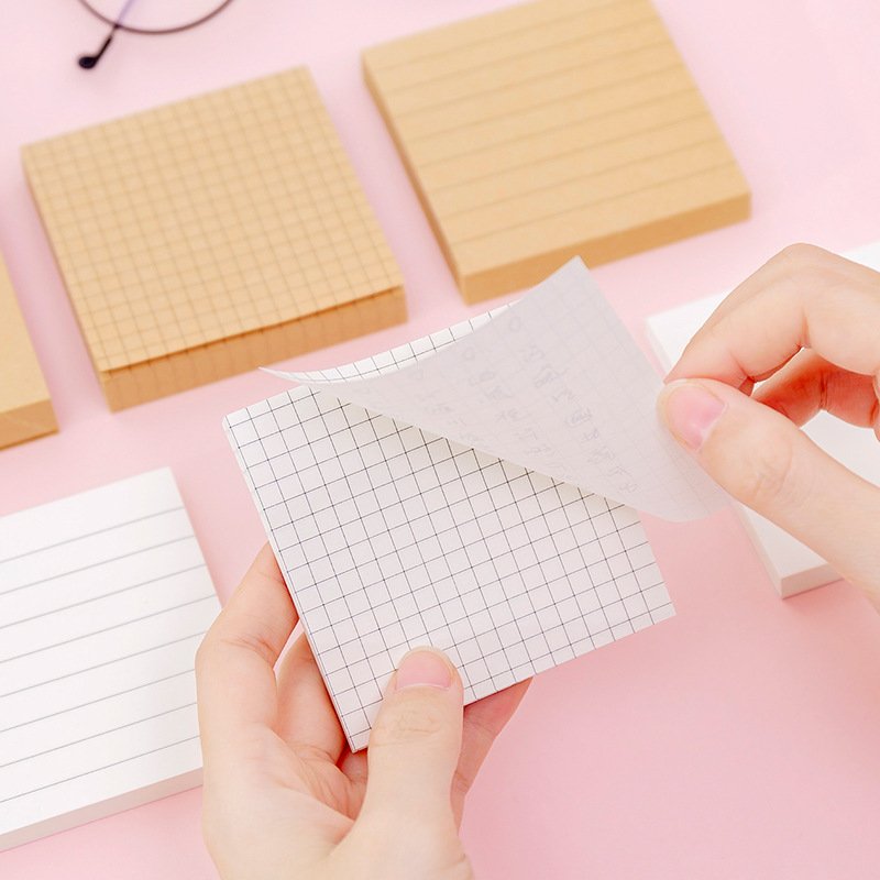 New style cute colored memo adhesive notepad cute colored memo student sticky memo pad