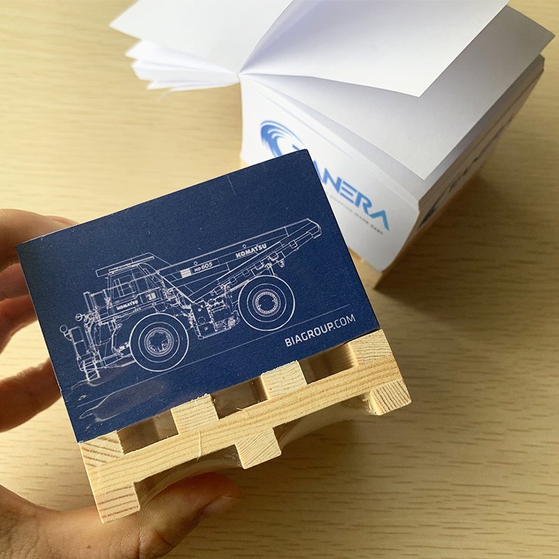 Custom Memo Pad Tear Off Stationery Memo Cube Promotional Gift