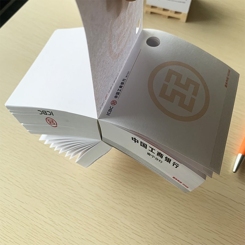 Custom Memo Pad Tear Off Stationery Memo Cube Promotional Gift