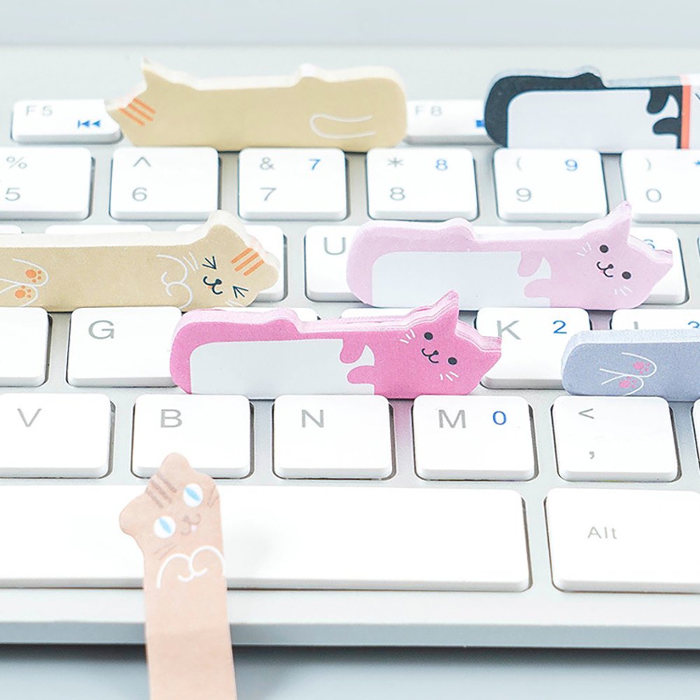 Customizable Cute Stationery Memo Pads Student Posted Sticker Index Stickers Mini Cartoon Animal Creative Notepad Sticky Notes